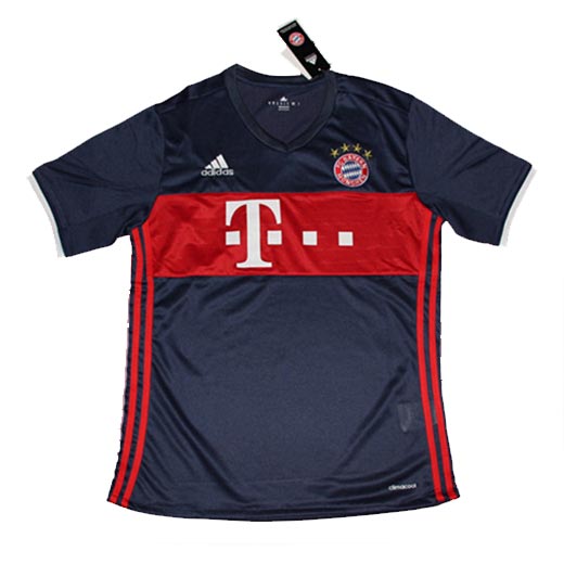 Bayern Munich 17/18 Navy Away Soccer Jersey